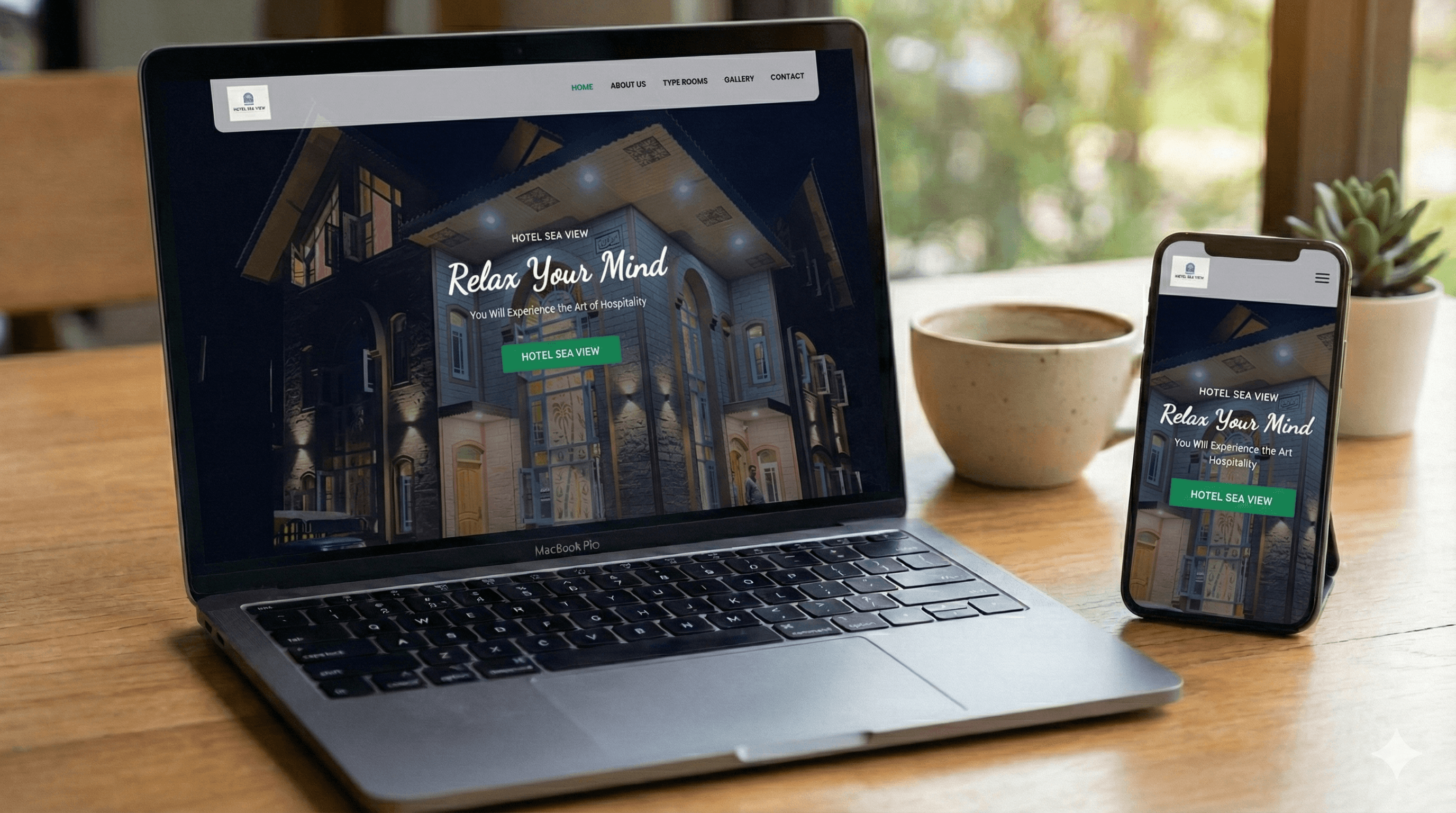 Hotel Sea View – Luxury Stay Website
